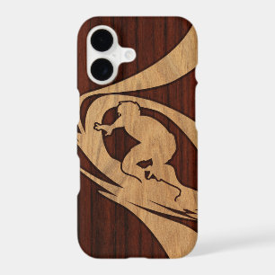 Kewalos Hawaiian Surfer Faux Wood