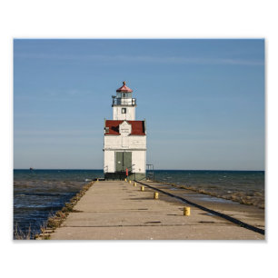 Kewaunee Lighthouse - Lake Michigan Photo Print