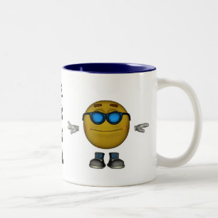 KEWL Emoticon Mug