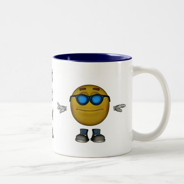 KEWL Emoticon Mug (Right)
