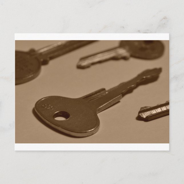 Key Between Stance Postcard (Front)
