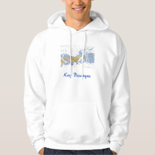 Key Biscayne Miami Florida Nautical Chart Shirt