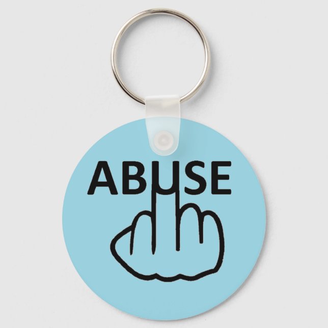 Key Chain Abuse Is Awful (Front)