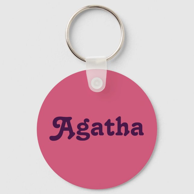 Key Chain Agatha (Front)