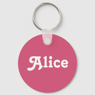 Key Chain Alice