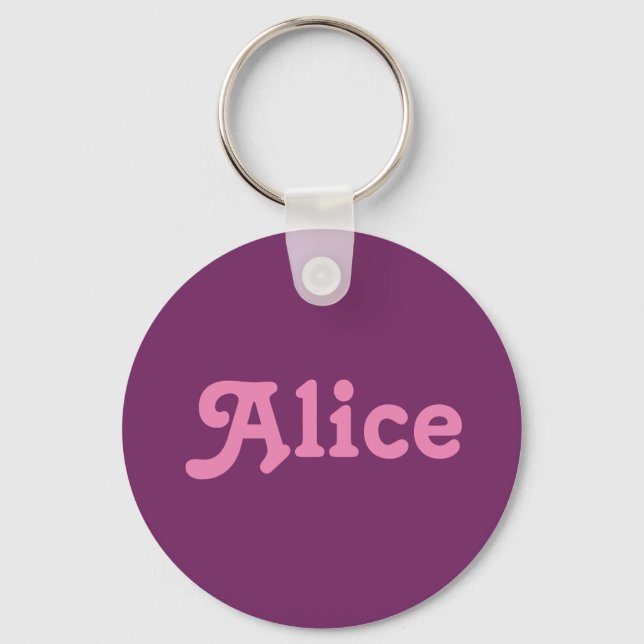 Key Chain Alice (Front)