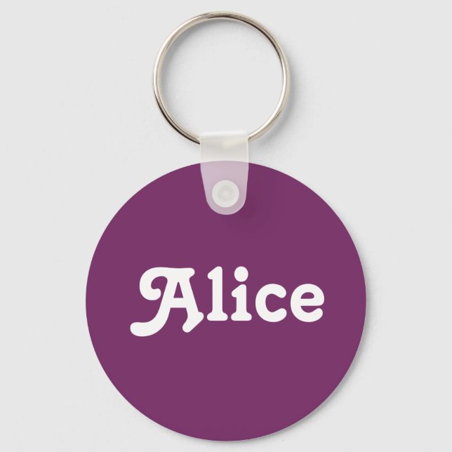 Key Chain Alice (Front)