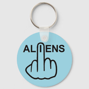 Key Chain Aliens Flip
