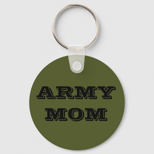 Key Chain Army Mum (Front)