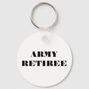 Key Chain Army Retiree