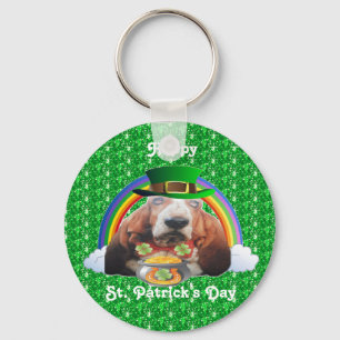 Key Chain Baby Basset Sheldon