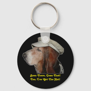 Key Chain Basset Hound Been There, Done That