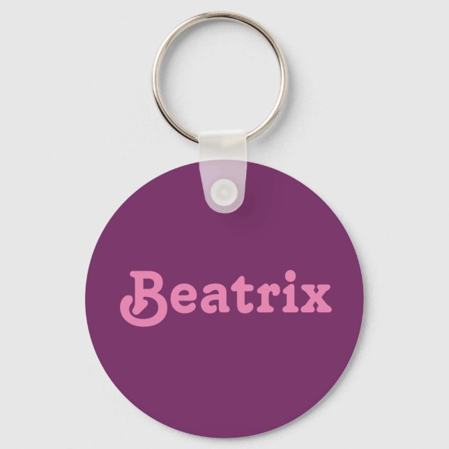 Key Chain Beatrix (Front)