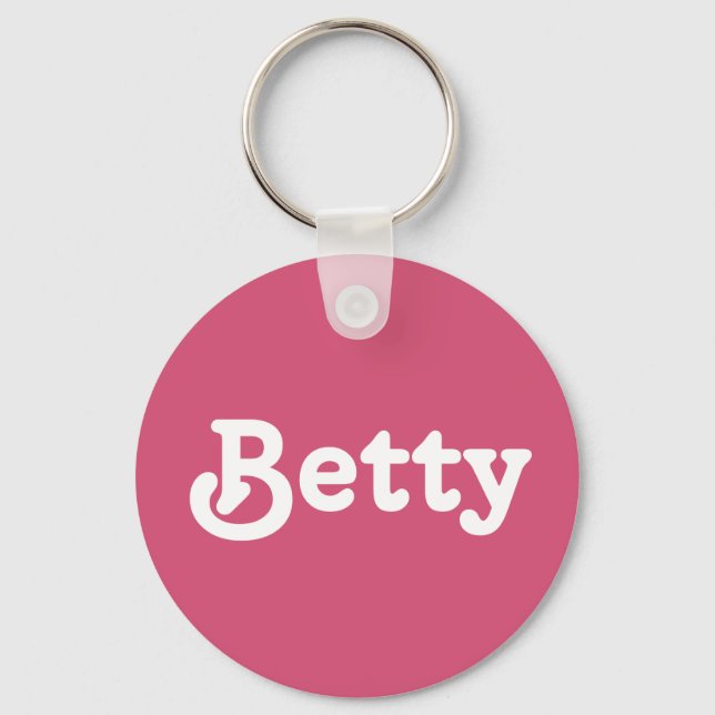 Key Chain Betty (Front)