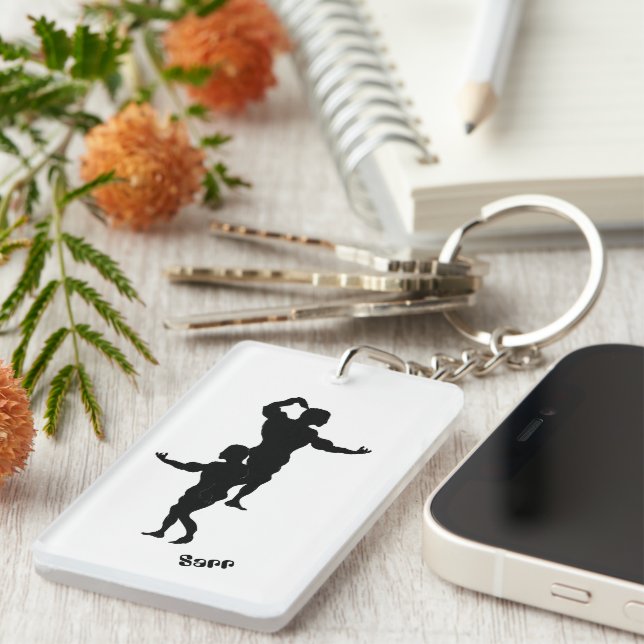 Key Chain : Body Builder (Front Right)