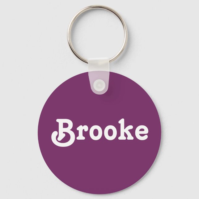 Key Chain Brooke (Front)