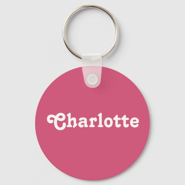 Key Chain Charlotte (Front)