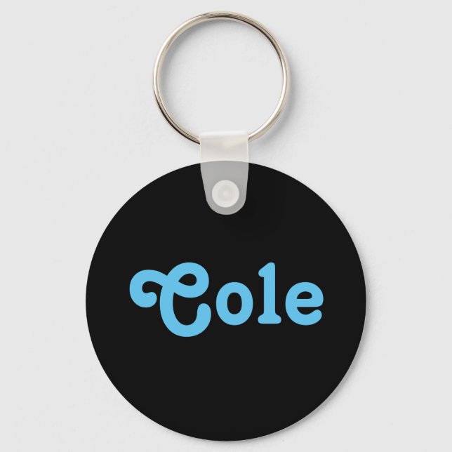 Key Chain Cole (Front)