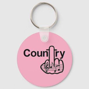 Key Chain Country Flip