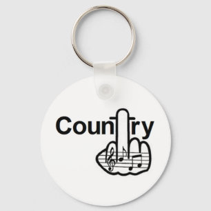 Key Chain Country Flip