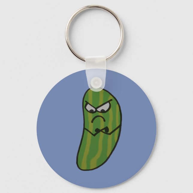 Key chain Crabby Cucumber (Front)