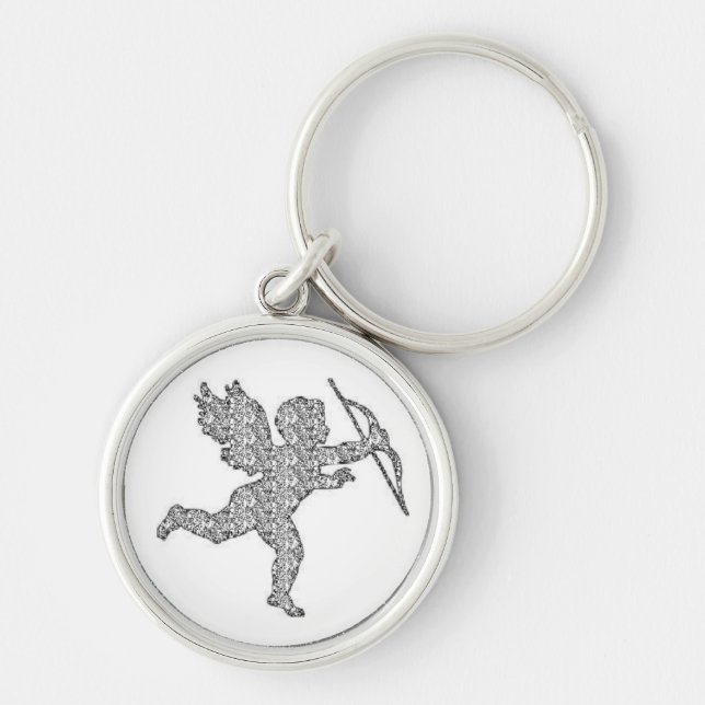 Key Chain Cupid Silver (Front)