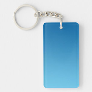 Key Chain: DARK BLUE OMBRE Key Ring