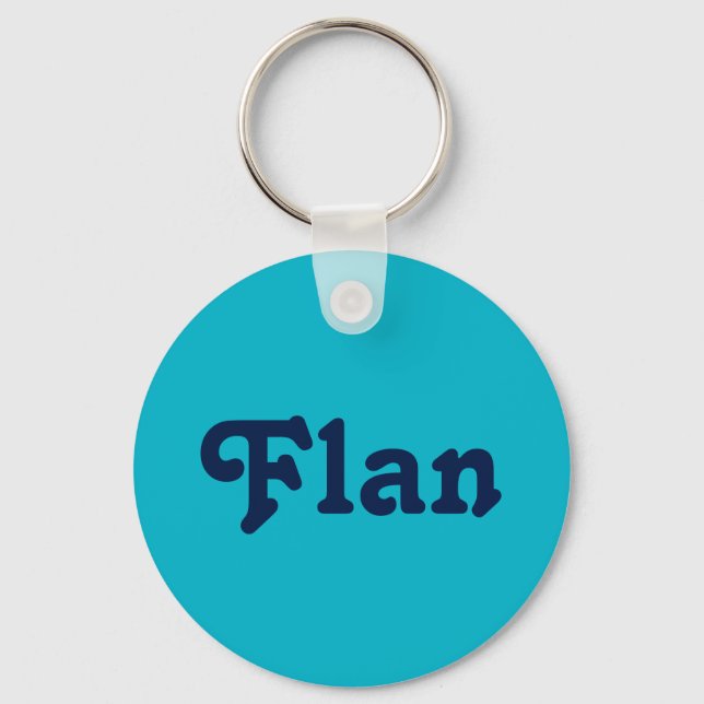Key Chain Flan (Front)