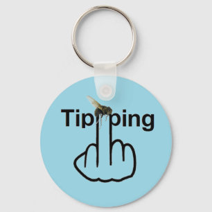 Key Chain Fly Tipping Flip
