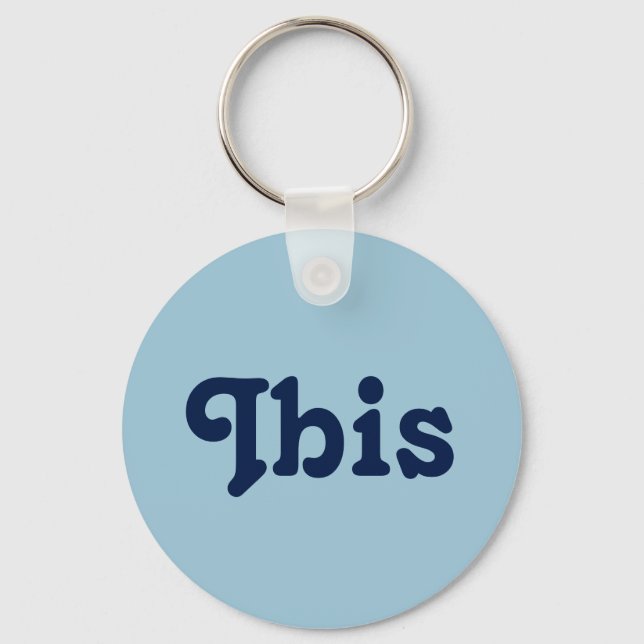 Key Chain Ibis (Front)