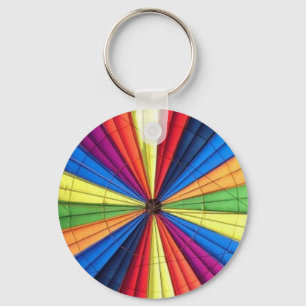 Key Chain Inside Hot Air Balloon