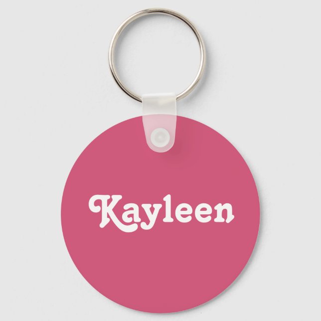 Key Chain Kayleen (Front)