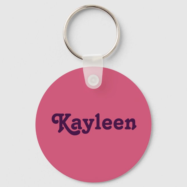 Key Chain Kayleen (Front)