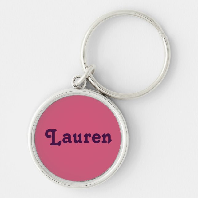 Key Chain Lauren (Front)