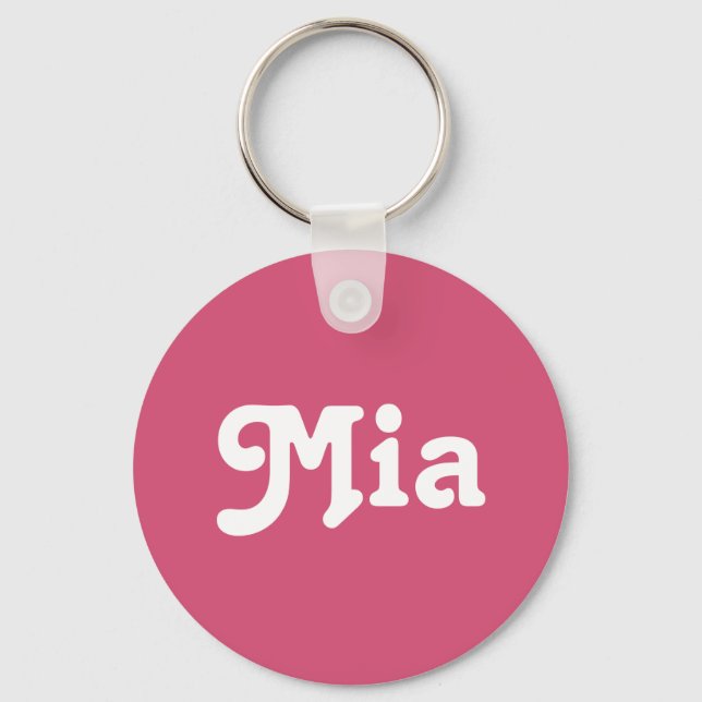 Key Chain Mia (Front)