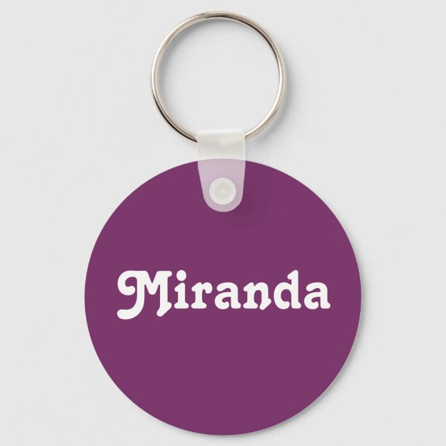Key Chain Miranda (Front)