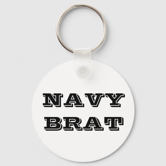 Key Chain Navy Brat (Front)