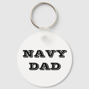 Key Chain Navy Dad