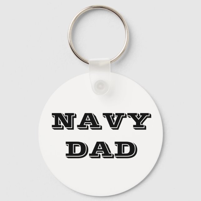 Key Chain Navy Dad (Front)