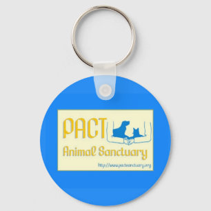 Key Chain Pact Animal Sanctuary Logo
