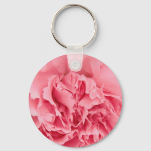 Key Chain Pink Carnation Close Up