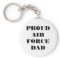 Key Chain Proud Air Force Dad