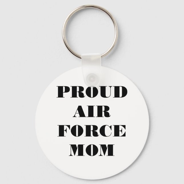 Key Chain Proud Air Force Mum (Front)