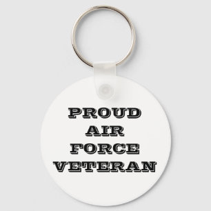 Key Chain Proud Air Force Veteran