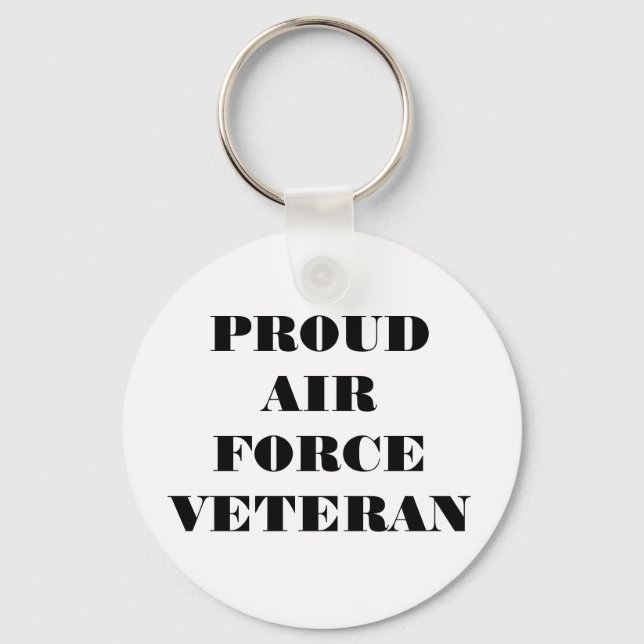 Key Chain Proud Air Force Veteran (Front)