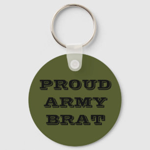 Key Chain Proud Army Brat