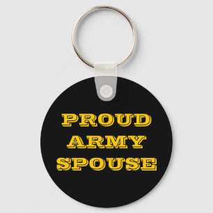 Key Chain Proud Army Spouse