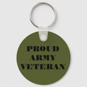 Key Chain Proud Army Veteran