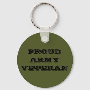 Key Chain Proud Army Veteran