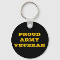 Key Chain Proud Army Veteran